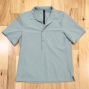 LIKE NEW Lululemon Men’s WovenAir Popover Polo Shirt